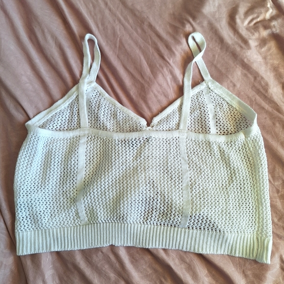 Almost Famous 2XL White Crochet Top and Skirt Set - Picture 10 of 12